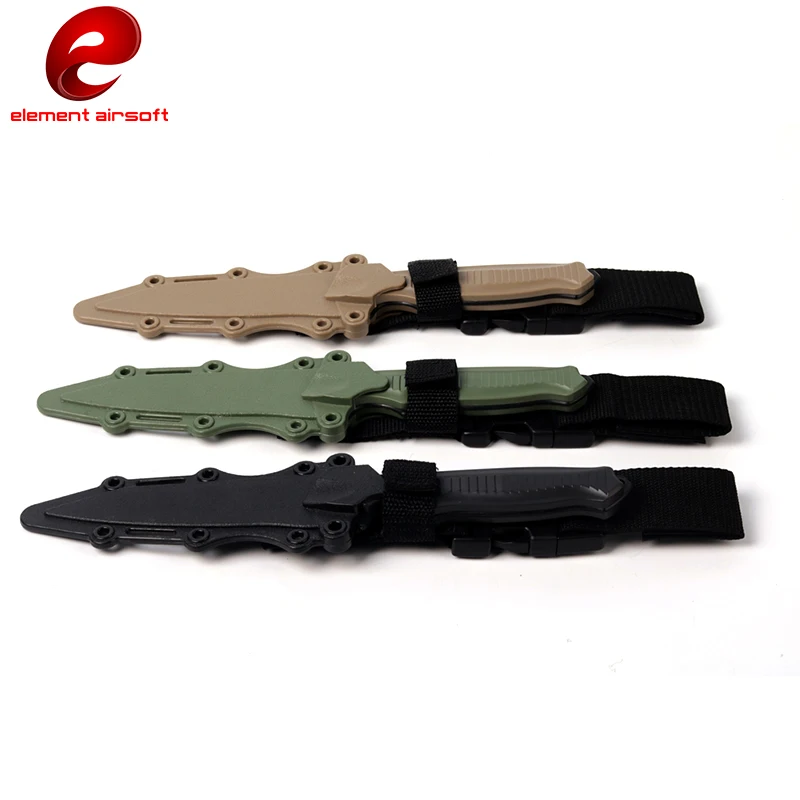 Cosplay Prop Knife - ทหารของขวัญวันเกิดCSคอสเพลย์Propยุทธวิธีผู้ที่ชื่นชอบCombatมีดการสร้างแบบจําลองยางการฝึกอบรมSheathมีดของเล่นดาบ