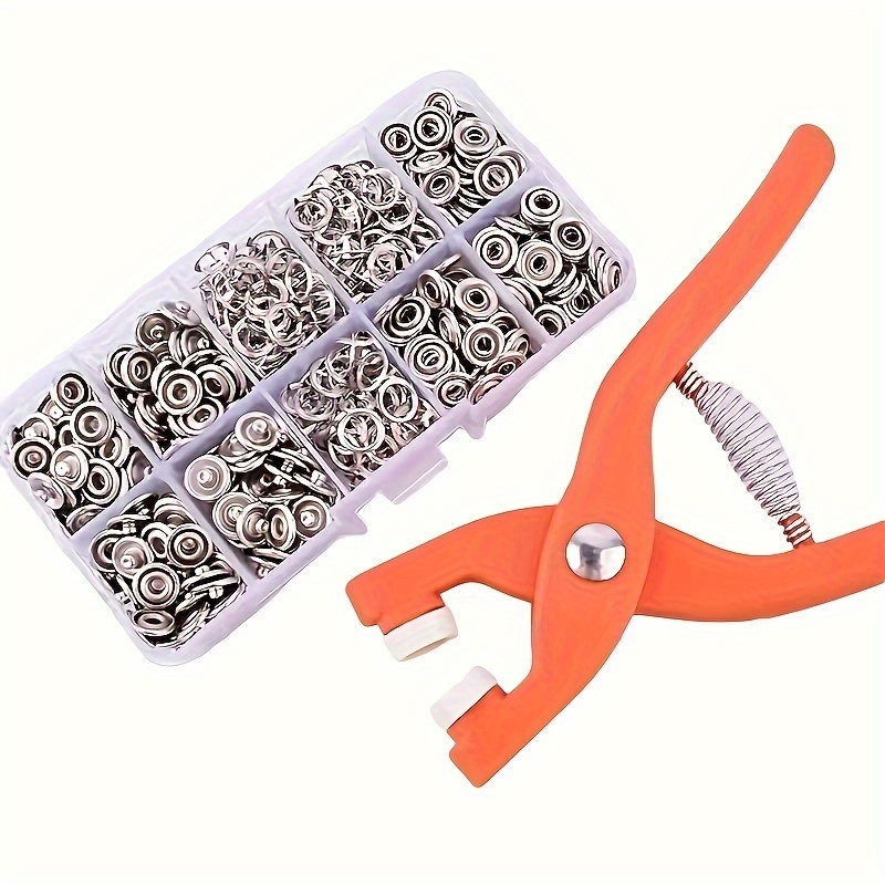 ชุดคีมย้ำกระดุมแบบใช้มือ 50 ชุ - Snap Fastener Set บทวิจารณ์และราคา
