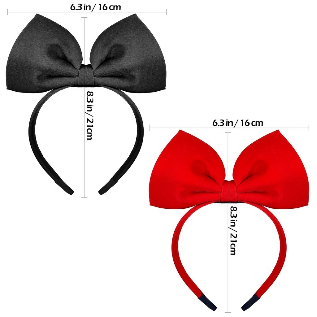 ที่คาดผมโบว์ใหญ่สีแดงน่ารักสำห - Cosplay Prop Bow บทวิจารณ์และราคา