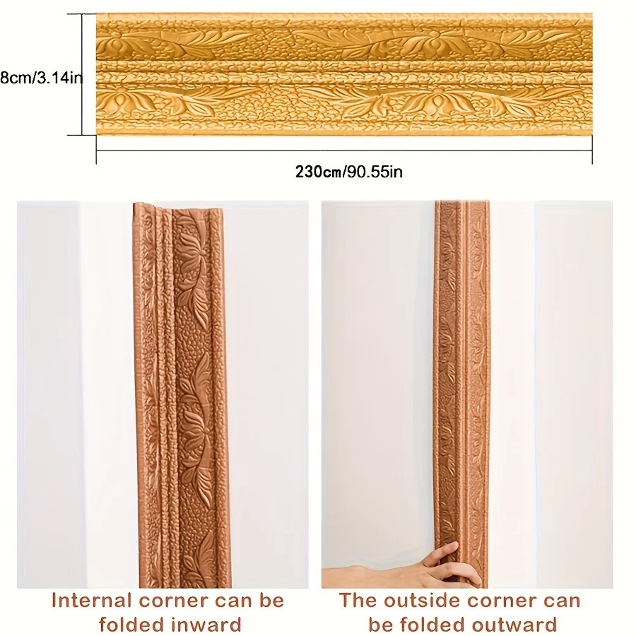 สติกเกอร์ขอบผนังโฟม 230 ซม. พั - Craft Foam Roll บทวิจารณ์และราคา