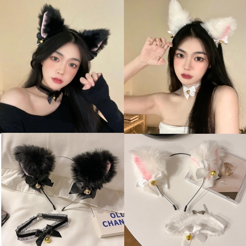 ที่คาดผมหูสัตว์สำหรับผู้หญิงแล - Cosplay Prop Bow บทวิจารณ์และราคา