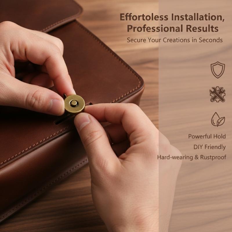 1 ชุดตัวล็อคแม่เหล็กแบบกด 14/1 - Snap Fastener Set บทวิจารณ์และราคา