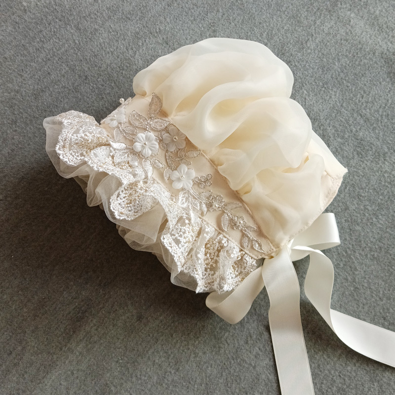 Victorian Bonnet Ruffles Villa - Cosplay Prop Bow บทวิจารณ์และราคา