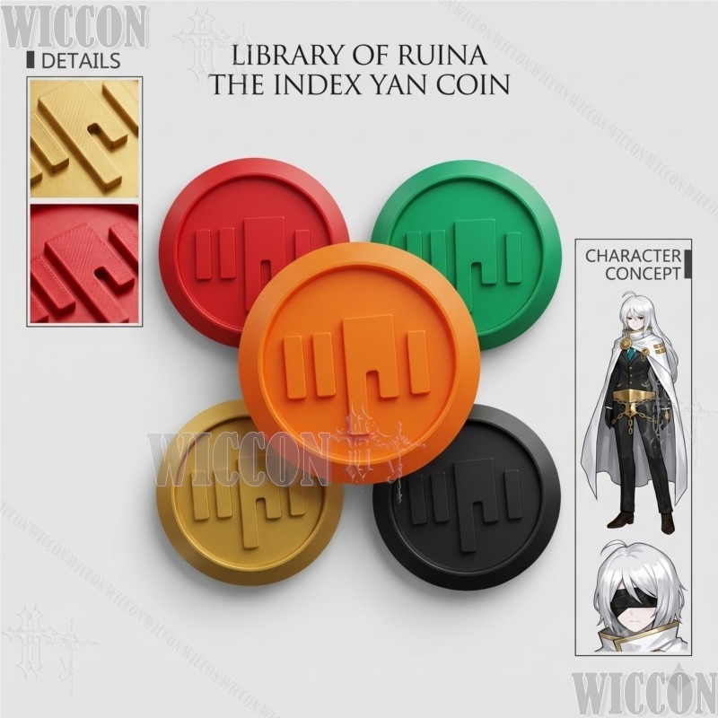Library Of Ruina The Index Yan - Cosplay Prop 3D Print Settings บทวิจารณ์และราคา